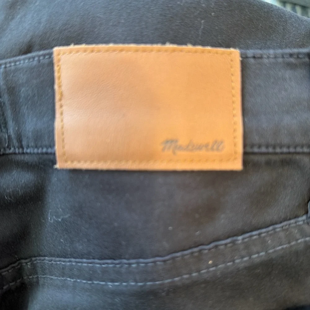 Madewell black size 28 “9” high rise” skinny cropped jeans #denim #highwaisted - Picture 3 of 7